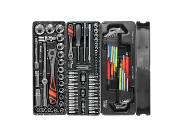 Тележка для инструментов с 7 ящиками и аксессуарами, 398 предметов Richmann T1271