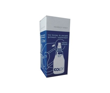 TUSZ COLOP do pieczątek 25ml RÓŻ-TURKUS-BRĄZ-INNE