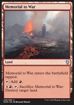 Memorial to War - Dominaria