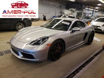 Porsche Cayman 718 2021 Porsche Cayman 2021r, 2,5L, od ubezpieczalni 2.5 Benzyna 287KM