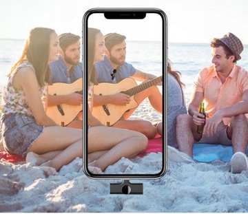 ПЕРЕЗАРЯЖАЕМЫЙ беспроводной микрофон для iPhone