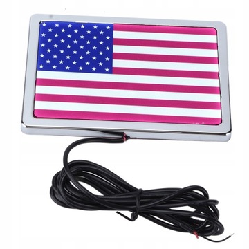 DC12V 4x6in LED Flag Light USA amerykańskie