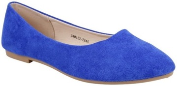 iShoes БАЛЛЕРИНА ЖЕНСКАЯ УДОБНАЯ ОБУВЬ ГОЛУБАЯ ЗАМШЕВАЯ МОДНАЯ