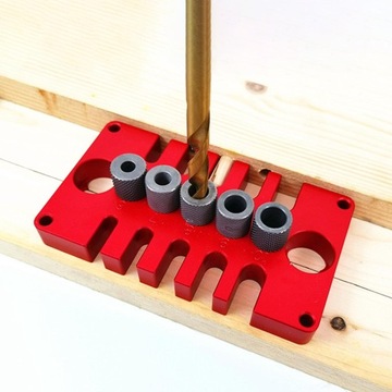 Woodworking Drill Guide Jig Woodworking Accessories High Precision Blue