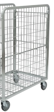 КОНТЕЙНЕР ДЛЯ БЕЛЬЯ КАРТОН 200 кг ПРОЧНАЯ СКЛАДНАЯ ТЕЛЕЖКА 600х1000 ПОЛЬСКАЯ