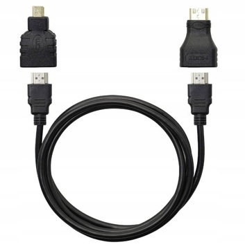 HDMI МИНИ-МИКРО КАБЕЛЬ 3 в 1 FULL HD 4K 1,5 м
