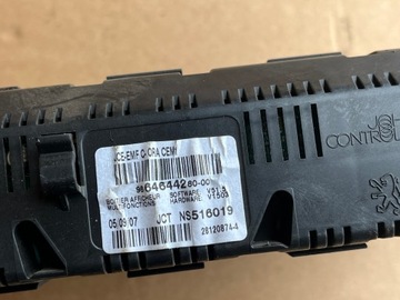 DISPLEJ AUTORÁDIO HODINY PEUGEOT 308 2006-2011 9664644280-00