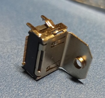 Разъем HDMI 2.1 smd тип А. УСТАНОВКА
