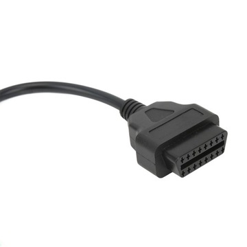 OBD2 Женский соединительный кабель 16 Pin K CAN Line диагностический тестер