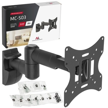 UCHWYT TELEWIZORA TV WIESZAK DO LED 42 +MASKOWNICA