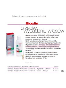 Ampułki na wypadanie włosów dla kobiet - 15 x 5 ml