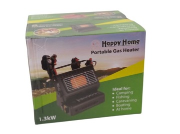 ГАЗОВАЯ ПЛИТА ДЛЯ КЕРАМИЧЕСКОГО КАРТРИДЖА Happy Home 2в1 1,3КВТ 4xГАЗ