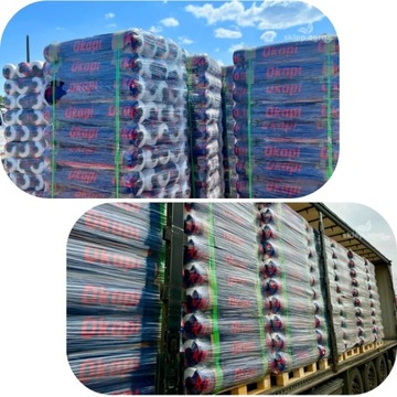 Сетка для обмотки тюков THICK OKAPI 123х3600 для соломы, сена, силоса