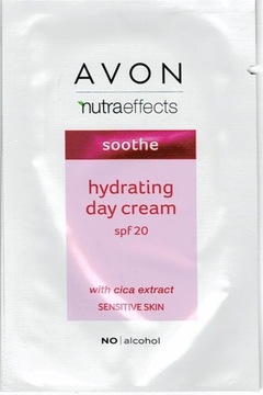 AVON NUTRA PRÓBKA KREM NAWILŻAJĄCY NA DZIEŃ SPF 20