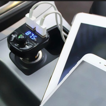 FM SD MP3 BLUETOOTH-ПЕРЕДАТЧИК 2xUSB ЗАРЯДНОЕ УСТРОЙСТВО