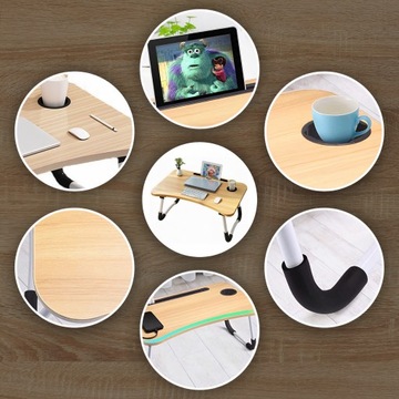 СКЛАДНОЙ СТОЛИК ДЛЯ НОУТБУКА И ПЛАНШЕТНОГО КОМПЬЮТЕРА