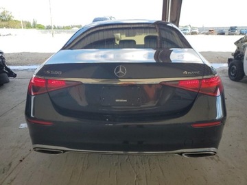Mercedes 2023 Mercedes-Benz Klasa S 500 4Matic 2023 3.0l 3.0 Benzyna 429KM, zdjęcie 2