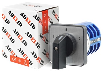 СИЛОВОЙ КОММУТАТОР СЕТЕВОГО ГЕНЕРАТОРА 3П 40А 1-0-2