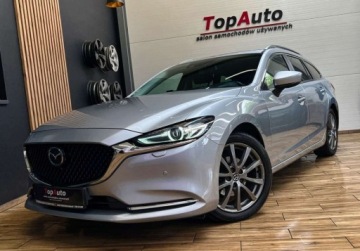 Mazda 6 III Sport Kombi Facelifting 2018 2.0 Skyactiv-G 165KM 2019 Mazda 6 LIFT 2.0 165KM automat kamera NAVI bezwypadkowa GWARANCJA