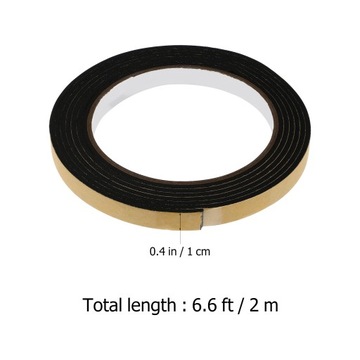 Уплотнительная лента Черная уплотнительная лента из черной пены