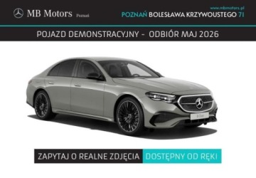 Mercedes Klasa E W214 Sedan 2.0 220d 197KM 2025 Mercedes-Benz Klasa E 220d 4MATIC Pakiet AMG Premium 2.0 Diesel 197KM