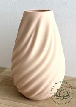 Уникальная ваза для сухих искусственных цветов LEGO ICONS WAVE 3D BEIGE