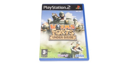 Gra WORMS Forts Under Siege PS2 Sony PlayStation 2