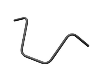 Рулевое колесо APE HANGER BLACK 25,4 мм