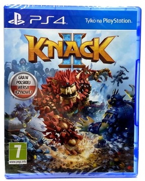 KNACK 2 II PL PS4 / NOWA / POLSKA WERSJA - DUBBING