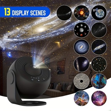 1pc 13 In 1 Star Projector Night Light, Galaxy Projector,