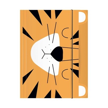 INTER TECZKA Z GUMKĄ A4 TECZKI NA DOKUMENTY