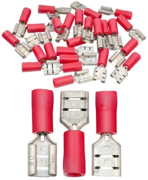 РАЗЪЕМЫ ИЗОЛИРОВАННЫЕ ПЛОСКИЕ ШП 0,25-1,5 25ШТ.