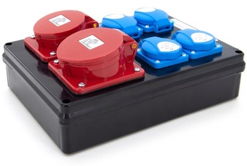 СТРОИТЕЛЬНАЯ РАСПРЕДЕЛИТЕЛЬНАЯ КОРОБКА 32/5 16/5 4x230В