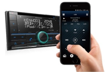 Kenwood DPX-7200DAB radio 2-DIN Bluetooth DAB+ USB