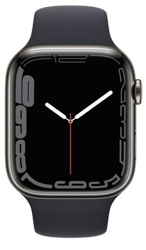 Умные часы Apple Watch Series 8 с GPS, 45 мм, черный алюминий