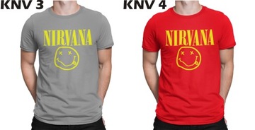 KOSZULKA NIRVANA SMILE LEGEND T-SHIRT męska L