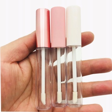 10/50pcs New 10ml Refillable Lip Gloss Tubes