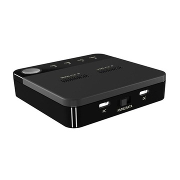 Клонирование жесткого диска M.2 SATA M.2 NVMe Duplicator с коробкой для хранения с двумя дисками