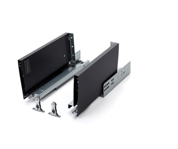 Szuflada SEVROLLBOX SLIM 3D PRO H131 L-400mm GRAFIT Sevroll