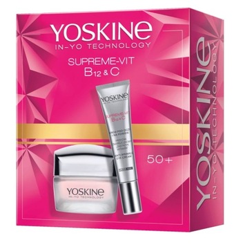 YOSKINE Zestaw prezentowy SUPREME Vit B12 & C 50+