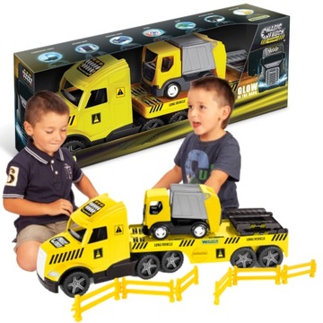 WADER 36440 MAGIC TRUCK LAWETA I ŚMIECIARKA
