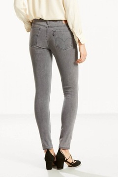 Levis Damskie dżinsy 711 Skinny Simple 188810204-44025-32