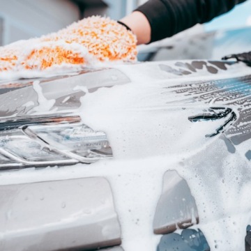 K2 WASH MITT PRO АВТОМОЙОЧНАЯ ПЕРЧАТКА С РЕБЯТКОЙ из МИКРОФИБРЫ