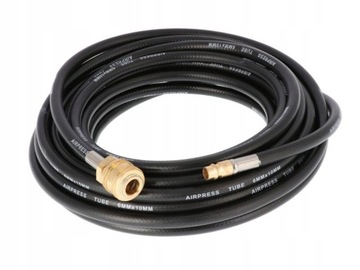 WĄŻ PNEUMATYCZNY GUMOWY 10*6MM 10M OKUTY 40460 AIRPRESS