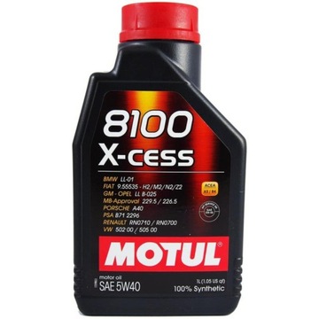 MOTUL 8100 X-CESS 5W40 1L