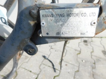KYMCO DINK STREET 125 ДОКУМЕНТАЛЬНАЯ РАМА 2009.