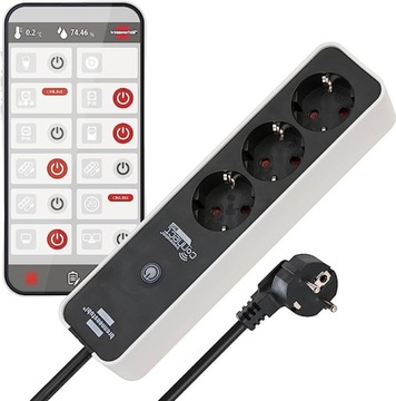 Listwa zasilająca Brennenstuhl Ecolor 3 gniazd 1,5 m wifi