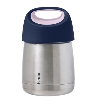 B.box Обеденный термос для супа и обеда детский 335 мл Indigo Rose СТАЛЬ