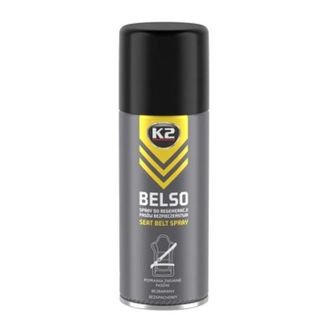 SPRAY DO REGENERACJI PASÓW BEZPIECZEŃSTWA - K2 BELSO 400ml, H.R-B433.