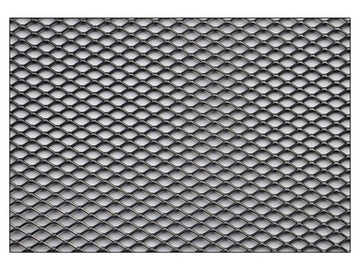 SIATKA ALUMINIOWA 30mm x 10mm 100cm x 40cm CZARNA
